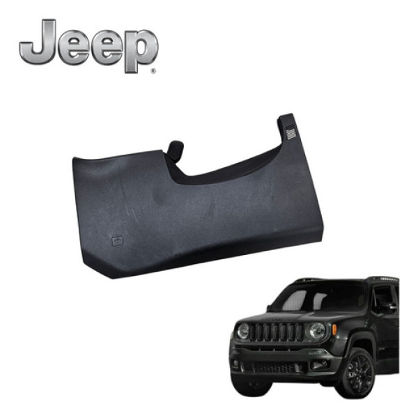 Moldura Inferior Painel Jeep Renegade 1.8 Flex 2016 A 2020 Preto