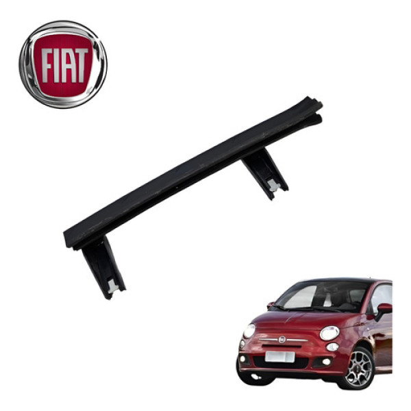 Guia Vidro Direito Fiat 500 1.4 Sport Air 2012 A 2015 Origin Preto