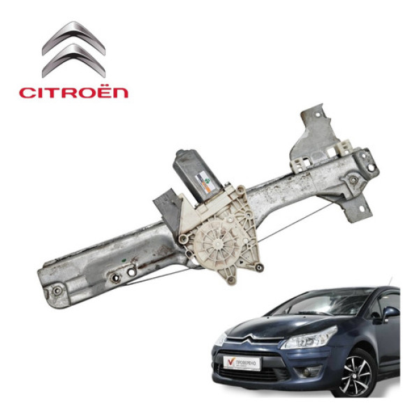 Máquina Motor Vidro Traseiro Esquerdo Citroën C4 Pallas 2011