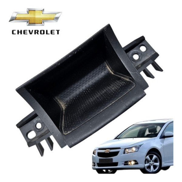 Acabamento Porta Objetos Chevrolet Cruze 1.8 Lt 2013 A 2015 Preto