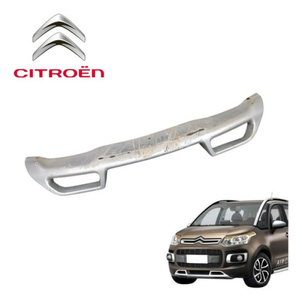 Spoiler Parachoque Dianteiro Citroën Aircross 2012 A 2016 Cinza