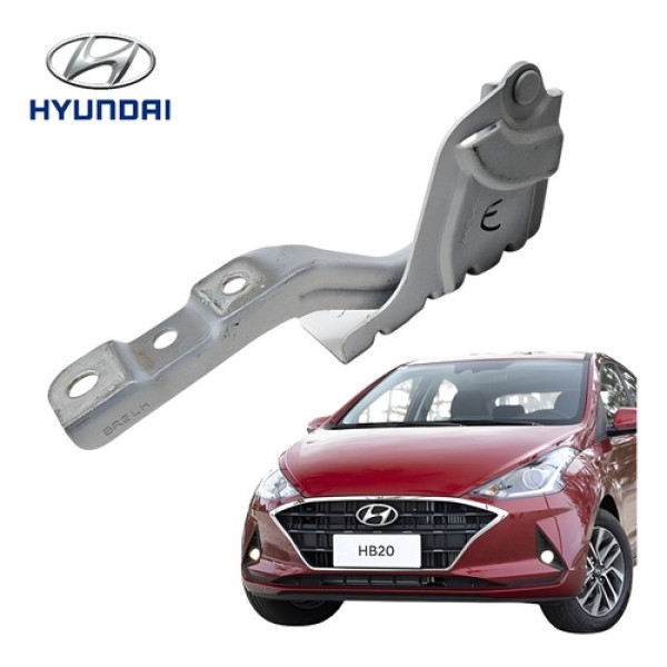 Dobradiça Capo Esquerda Hyundai Hb20 2020 A 2022 Original
