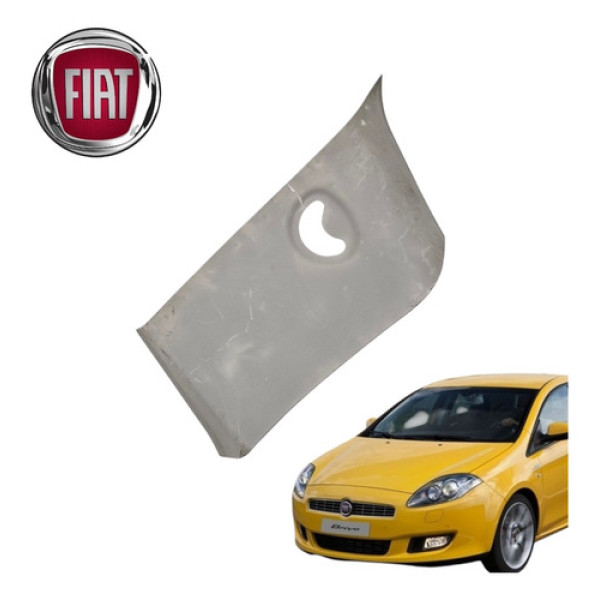 Suporte Bagagito Superior Esquerdo Fiat Bravo Tjet 2014 Orig Preto