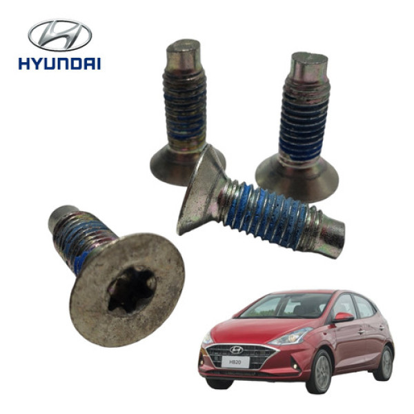 Parafusos Batente Porta Dianteira Hyundai Hb20 2020 A 2022