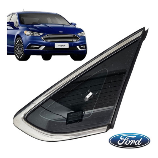 Vidro Vigia Fixo Traseiro Direito Ford Fusion 2013 A 2016 