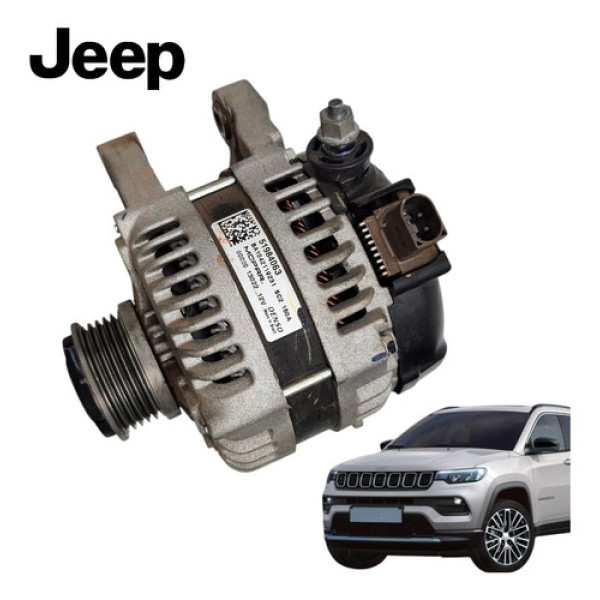 Alternador Jeep Compass 1.3 T270 Longitude 2020 A 2023 Origi