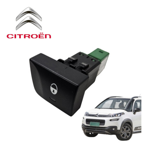 Botão Trava Porta Citroën Aircross 1.6 Glx 2011 A 2015