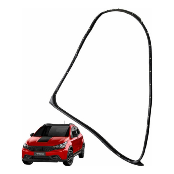 Borracha Porta Traseira Esquerda Fiat Argo Trekking 2020