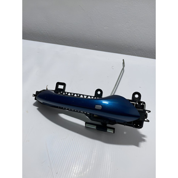 Maçaneta Externa Porta Dianteira Direita Gm Onix 1.0 2020  Azul Dianteira