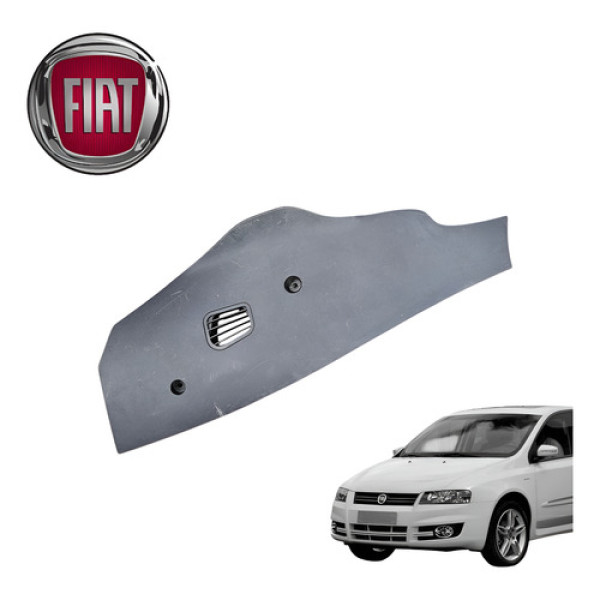 Acabamento Console Lateral Direiro Fiat Stilo Connect 2005 Preto