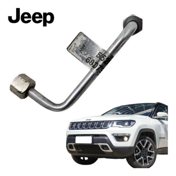 Cano Sensor Pressão Compass Toro 2.0 Diesel 2016 A 2021 Prata