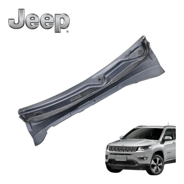 Grade Churrasqueira Parabrisa Jeep Compass 2.0 Limited 2018 Preto