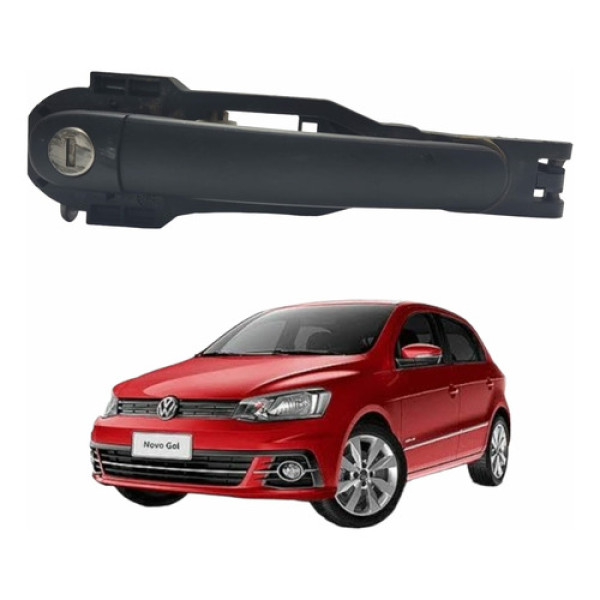 Maçaneta Externa Dianteiro Esquerda Vw Gol Voyage 2020 Dianteira
