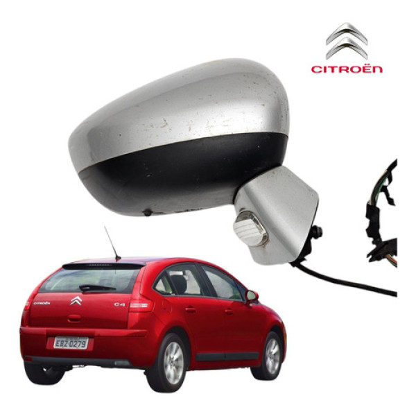 Retrovisor Elétrico Direito Citroen C4 2010 A 2013 Original 