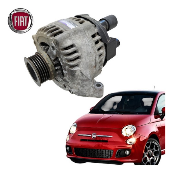 Alternador 12v Fiat 500 1.4 Multiair 2012 A 2015 Original