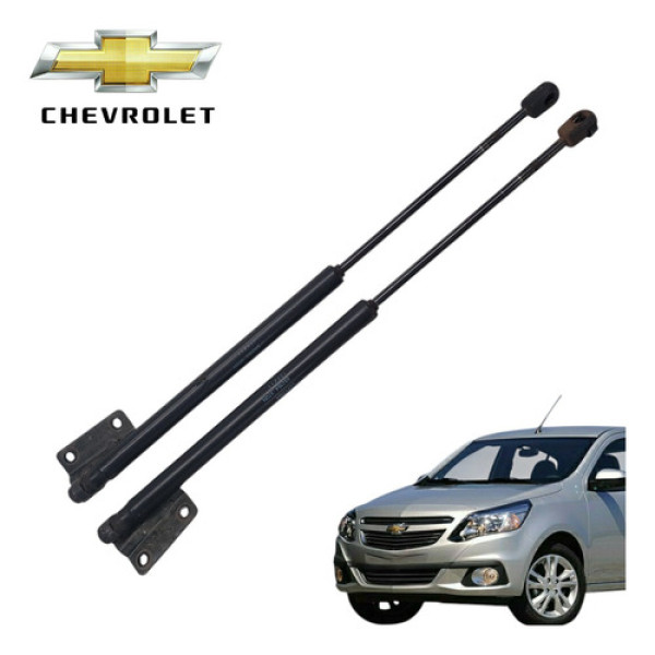 Par Amortecedor Tampa Traseira Chevrolet Agile 2011 A 2013