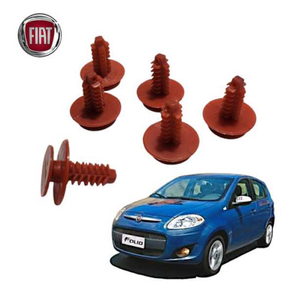 Jogo Presilias Forro Porta Fiat Palio Attractive 2012 A 2016