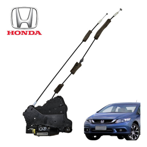 Fechadura Dianteira Esquerda Honda Civic G9 Exr 2015 Origin