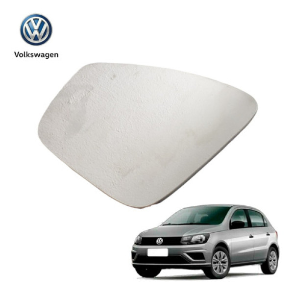 Lente Espelho Retrovisor Esquerdo Vw Gol Voyage 2017 A 2023