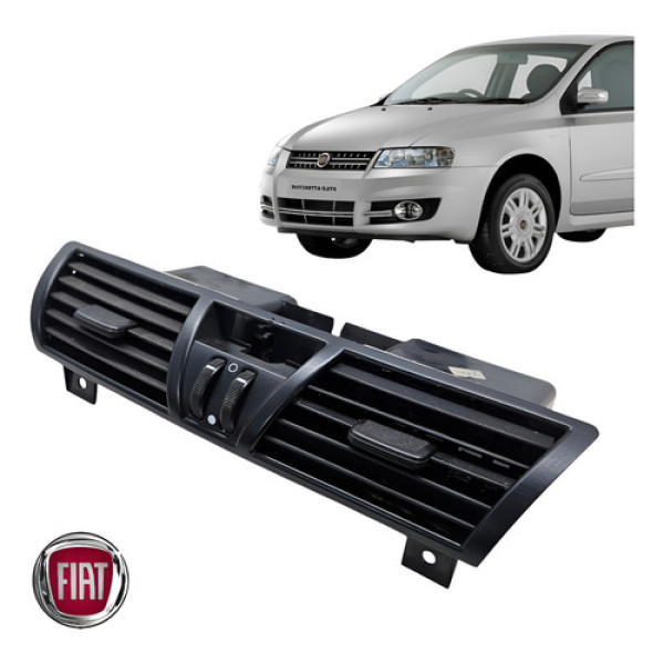 Difusor Saida De Ar Central Fiat Stilo 2003 A 2010 Original
