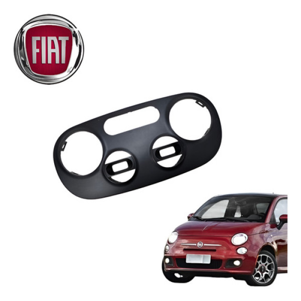 Moldura Comando Ar Fiat 500 1.4 Sport Air 2012 A 2015 Origin
