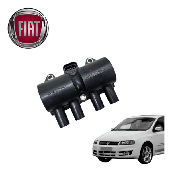 Bobina Ignição Fiat Stilo 1.8 Connect 2005 A 2007 Original