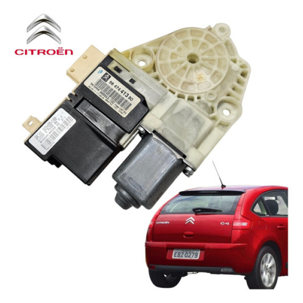 Motor Vidro Elétrico Dianteiro Direito Citroën C4 2008 2013