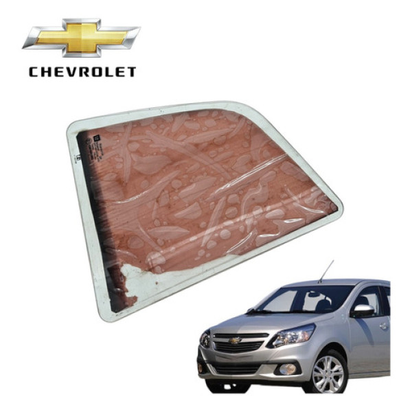 Vidro Vigia Fixo Tras Direito Chevrolet Agile Ltz 2012 Origi