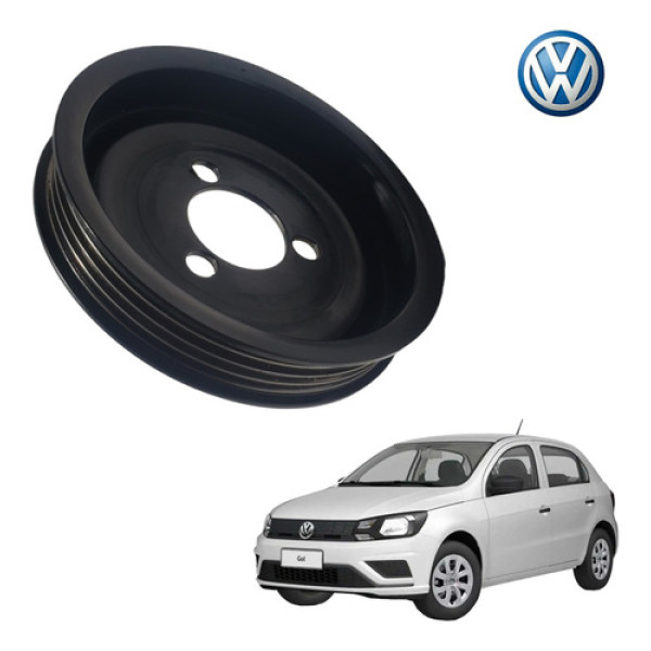 Polia Bomba De Direção Volkswagen Gol Voyage 1.0 3cc 2023