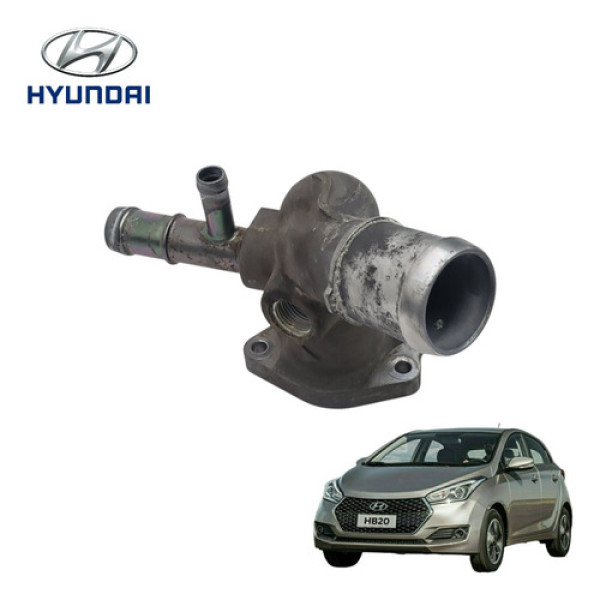 Carcaça Válvula Termostatica Hyundai Hb20 2013 2015 Original