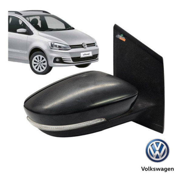 Retrovisor Elétrico Direito Vw Fox Spacefox 2011 A 2014 Orig