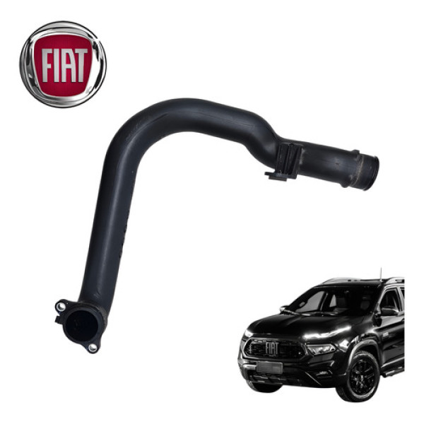 Mangueira Intercooler Fiat Toro Compass 2.0 Diesel 2021 2025 Preto