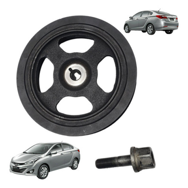 Polia Virabrequim Hyundai Hb20s Premium 1.6 2019