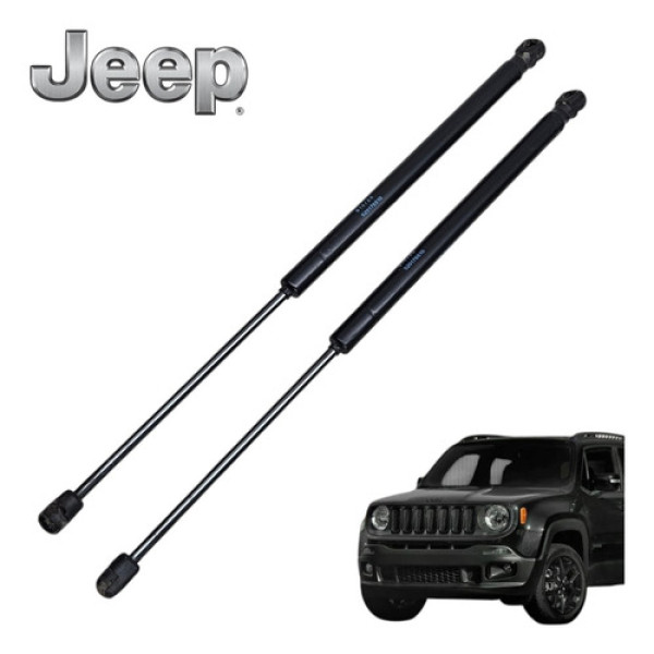 Par Amortecedor Tampa Traseira Jeep Renegade 2016 A 2020 Ori