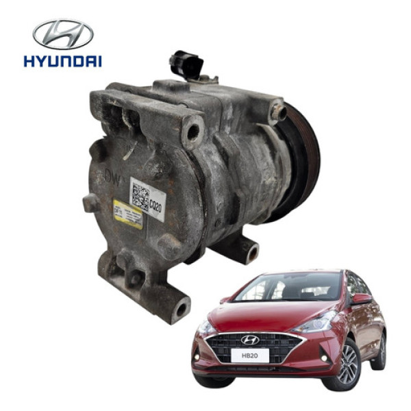 Compressor Ar Condicionado Hyundai Hb20 1.0 Tgdi 2020 A 2022