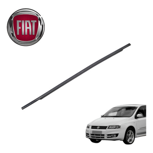 Pestana Externa Dianteira Esquerda Fiat Stilo Connect 2005 Preto