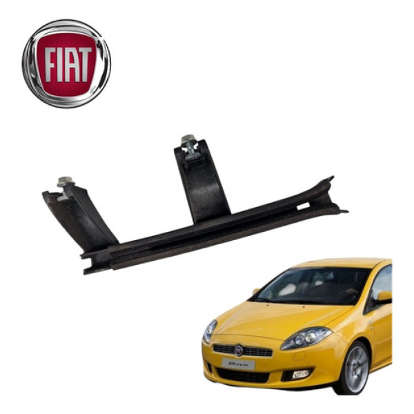 Guia Vidro Dianteiro Esquerdo Fiat Bravo Tjet 2014 Original  Preto