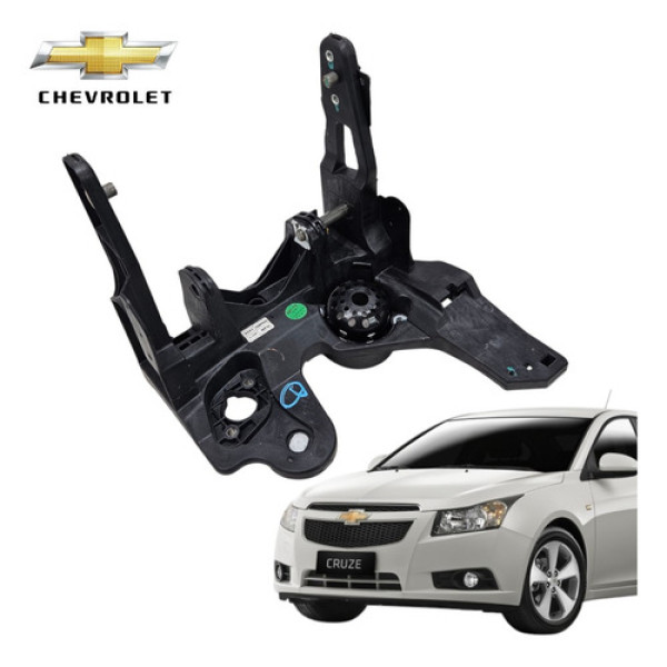 Suporte Pedal Freio Embreagem Chevrolet Cruze 2013 A 2015 Preto