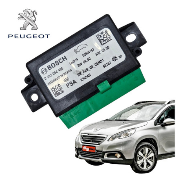 Módulo Sensor Estacionamento Peugeot 2008 208 2015 A 2020 Preto