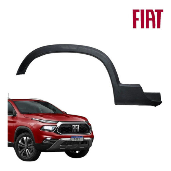 Friso Moldura Traseira Direita Toro 2020 A 2023 C/ Detalhe Preto