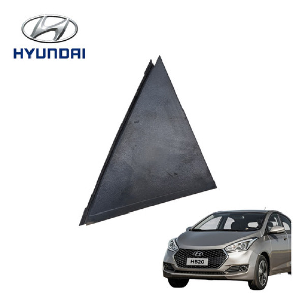 Moldura Externa Traseira Esquerda Hyundai Hb20 Comfort 2019