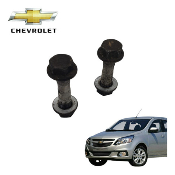 Par Parafuso Pinça Porta Dianteira Agile  Ltz 2011 A 2013