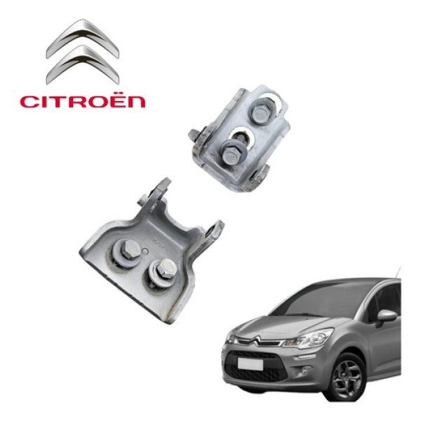 Dobradiça Traseira Esquerda Citroën C3 Exclusive 2012 A 2016