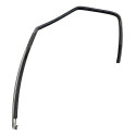 Borracha C Guia De Vidro Dianteiro Esquerdo S10 Blazer Preto
