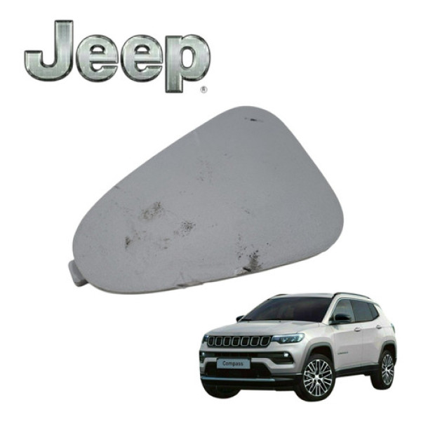 Tampa Moldura Vidro Fixo Direito Jeep Compass 2022 Original  Preto