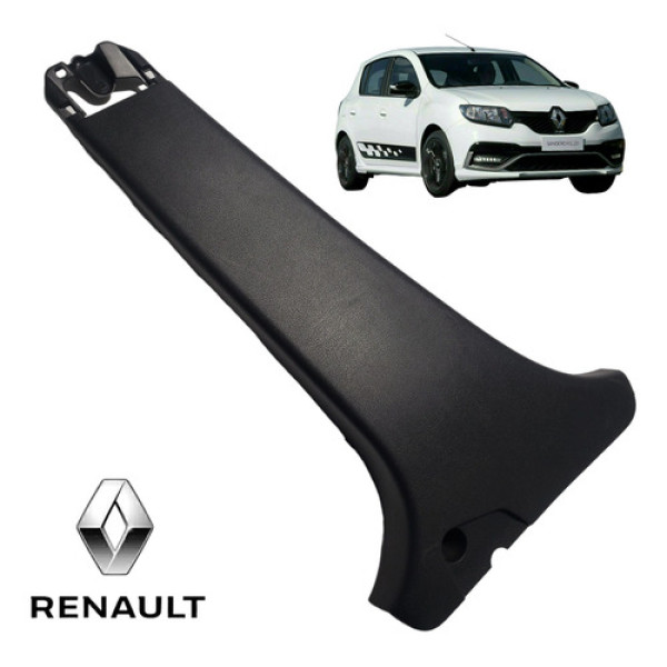 Moldura Coluna Central Inferior Direita Sandero 2014 A 2020