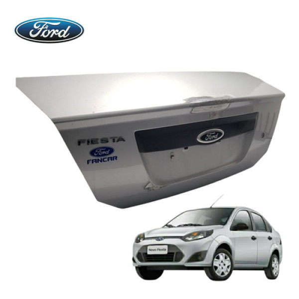 Tampa Porta Malas Completa Ford Fiesta Sedan 2011 A 2013 Prata