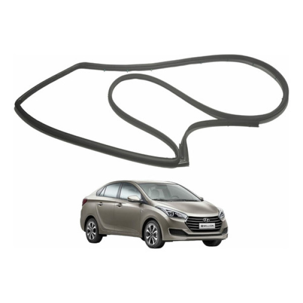 Borracha Porta Traseira Direita Com Detalhe Hb20s