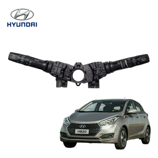 Chave Seta Limpador Com Farol Neblina Hb20 2013 A 2018 Orig 