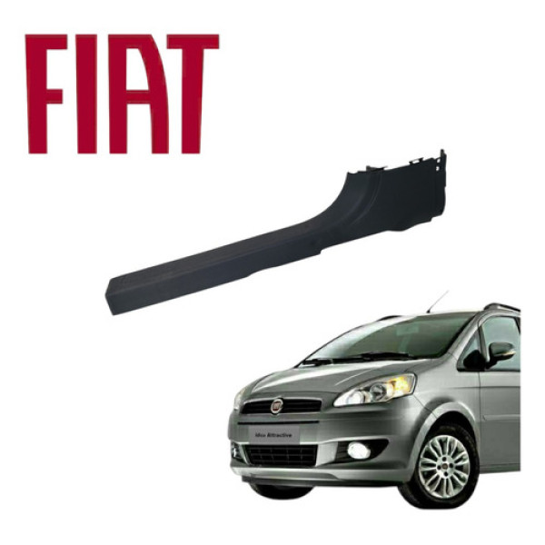 Soleira Porta Dianteira Direita Idea Attractive 2012 A 2016 Preto